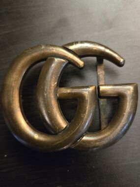 Gucci Double G  Belt Buckle